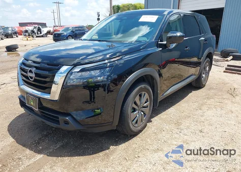 2025 Nissan Pathfinder S Fwd from USA, damaged, VIN 5N1DR3AA7SC259145